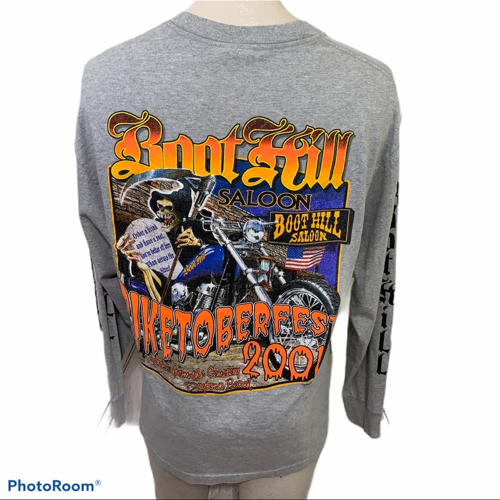 BootHill Saloon mens L/S shirt L vintage